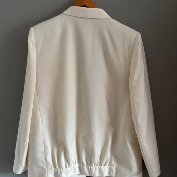 Vintage 80s Cream Blazer - Picture 10 of 10